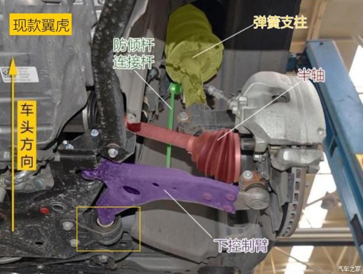 同?？怂瓜嗨? 長(zhǎng)安福特Escape底盤(pán)解析